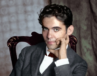 An image of the spanish author Federico Garcia Lorca 